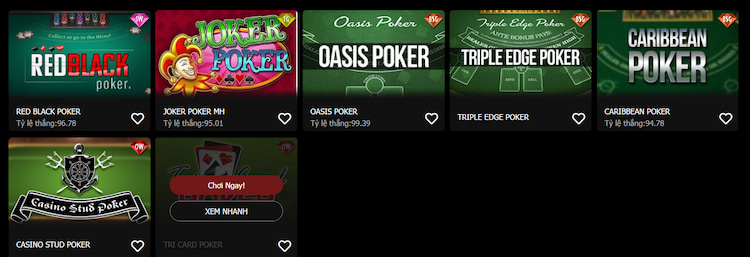 Cách chơi Poker