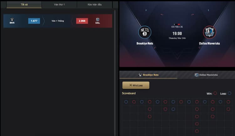 Cược NBA2K