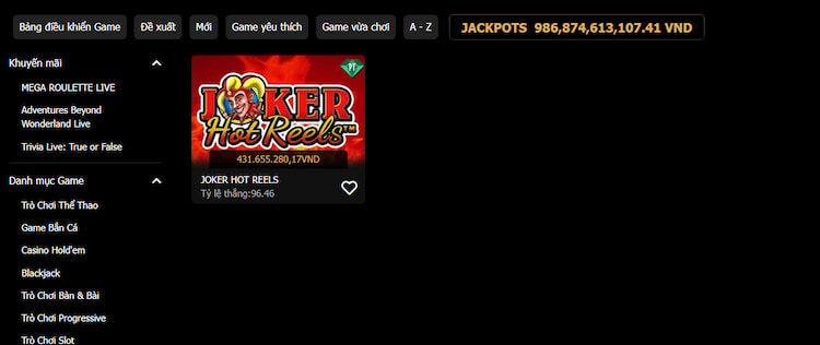 Joker Hot Reels 12bet