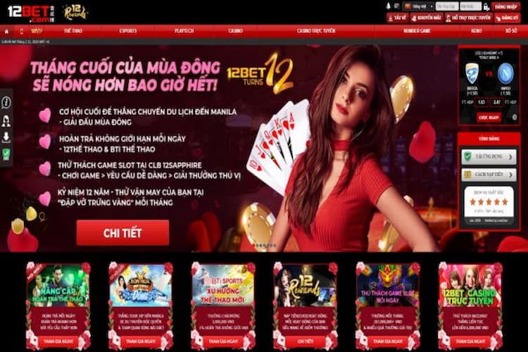 12bet đang hoạt động