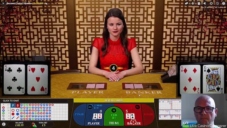 Bàn chơi Baccarat